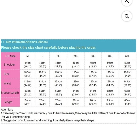 Zanzea Women’s Pink Long Sleeve Loose Top Ruffle Hem Back Buttons Plus Sz 2XL - Picture 12 of 13